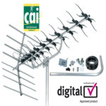 Add a review for: Outdoor TV Aerials - 27884 SLx 48 element aerial kit