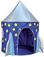 ViVo© Space Rocket Wizard Play Tent Playhouse Den Indoor or Outdoor Pop-up