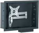 Porsche Design "100% Flush" Reinforced Dual Arm LCD / Plasma Wall Mount Box and Bracket up to 23"