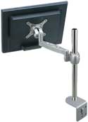 Single Arm Desk Mounting System for LCD Monitor Screen & TV up to 23"