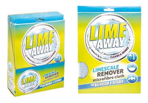 3 x Lime Away - Lime Scale Remover Microfibre Cloth