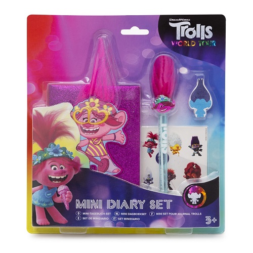 Trolls 2 - Mini Diary Set