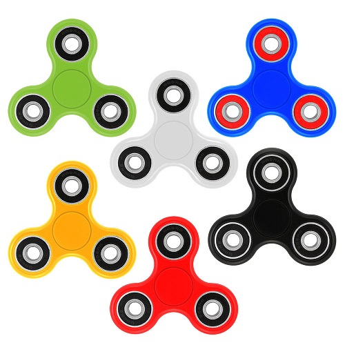 Fidget Finger Spinner Focus Spin Aluminium EDC Bearing Stress Relief UK Stock