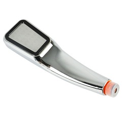 Low Water Pressure Boosting Energy Saving PINHOLE Jet Spray Chrome Shower Head