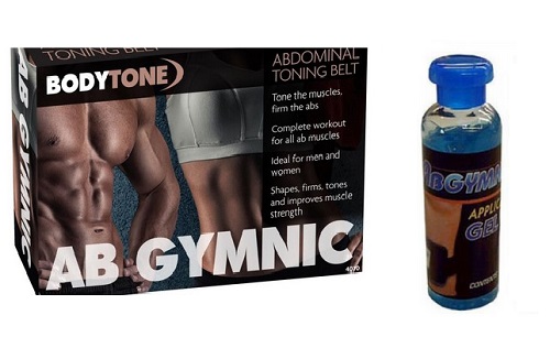 AB GYMIC BODY TONER PLUS ONE GEL BOTTLE