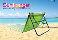 Sun lounger with Back Rest