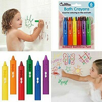 6 Piece Bath Crayons