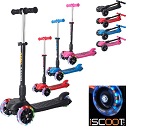 Add a review for: iScoot Blaze Scooter Tilt Kickboard T-Bar 3 Wheel Kick Board Folding Light