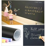 200 x 60cm Removable Blackboard Vinyl Wall Sticker Chalkboard Decal + 5 Chalk UK