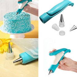 Pastry Icing Piping Bag Nozzles Tips Fondant Cake Sugarcraft Tool Decorating Pen