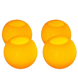 4 Smooth Round Flickering Flame LED Candles Flameless Wax Garden Xmas Wedding