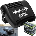 12v Car Fan Heater Heating Windscreen Demister Defroster Windshield Screen Van