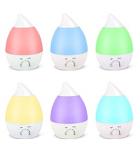 Vivo © 1.3L LED Ultrasonic Humidifier Air Room Diffuser Steam Purifier Mist Vaporiser