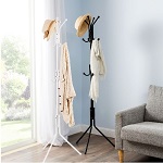 12 Hook Coat Hat Clothes Umbrella Stand Metal Steel Vintage Style Hanger Rack