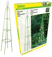 Garden Obelisk Outdoor Trellis Climbing Arch Support Frame Plant Roses Pyramid