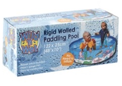 children play rigid pool