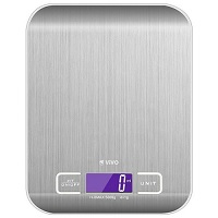 Digital LCD Electronic Kitchen Household Weighing Food Cooking Scales 10KG Steel