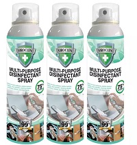 Three- or Six-Pack Multi-Purpose Disinfectant Spray