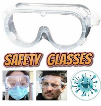 Anti Virus Safety Goggles Flu Dust Surgical Mask Glasses Work Eye Protection