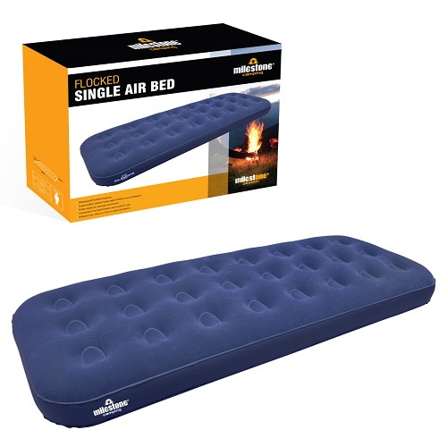 Single Flocked Airbed