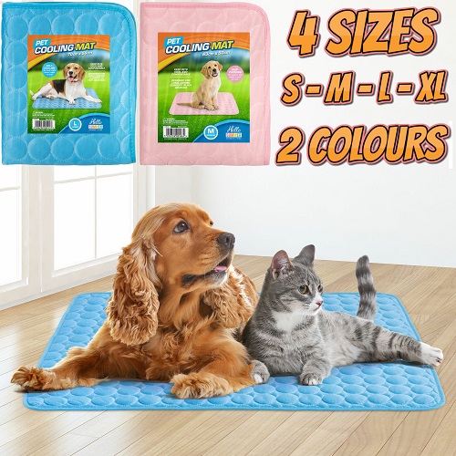   Luxury Pet Dog Cooling Gel Pad Cool Mat Bed Pillow Cushion Mattress Heat Relief