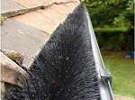 Hedgehog Gutter Brush Guard System 4 Metre x 100mm Black