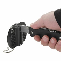 Ceramic Knife Sharpener Blade Stainless Steel Portable Utensil Scissors Chef Use