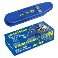 Goodyear Digital LCD Tyre Pressure Gauge Tester Measurement Car Motorcycle Bike