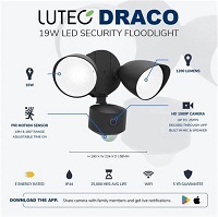 Add a review for: 19W LED Floodlight WIFI Security Light Camera FHD PIR Sensor 1200 Lumens 1080P
