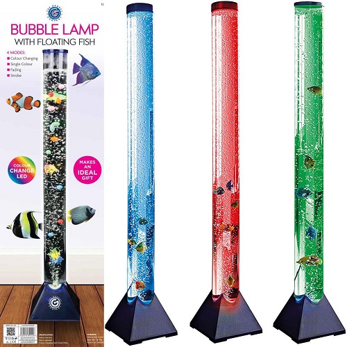 90cm Colour LED Bubble Water Fish Tank Large Lamp Tube Mood Light Changing