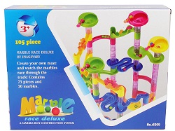 105pcs Marble Run Race Construction Maze Ball Track Building Blocks Game Xmas