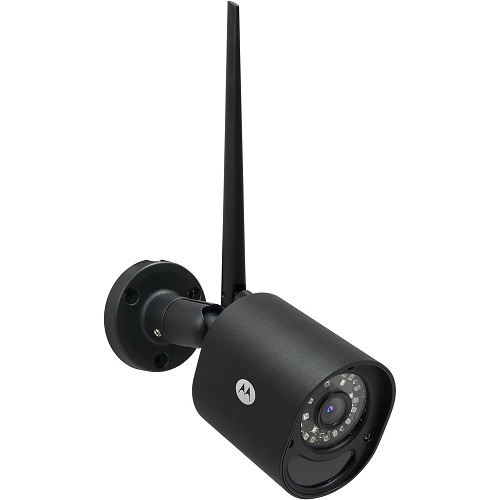 Motorola Focus 72 Connect Outdoor HD Wi-Fi Smart Home Monitoring Camera Black