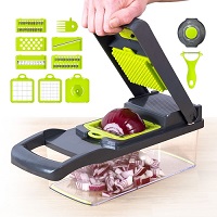 15 in 1 Mandoline Vegetable Slicer Cutter Chopper Grater Adjustable Julienne