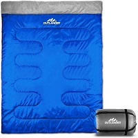 Camping Sleeping Bag Bed Adults 3 Seasons Backpacking Waterproof Hiking Festival