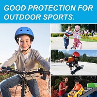 Kids Helmet Toddlers Boys and Girls Protective Gear Set, Bike Helmet for 3-12 Years Adjustable Helmet and Knee,Wrist &Elbow Pads Set Kids Skateboard