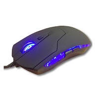 USB Wired Optical Game Gaming Mouse PC 6 Buttons Adjustable 1200 DPI Laptop New