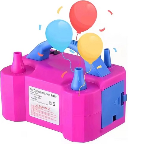 600W Electric Balloon Pump High Power Portable Inflator Air Party Decoration