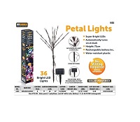 Add a review for: Solar Powered Petal lights Multicoloured