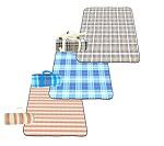 Extra Large Waterproof Picnic Blanket Mat Rug Bag Pet Car Van Camping Travel