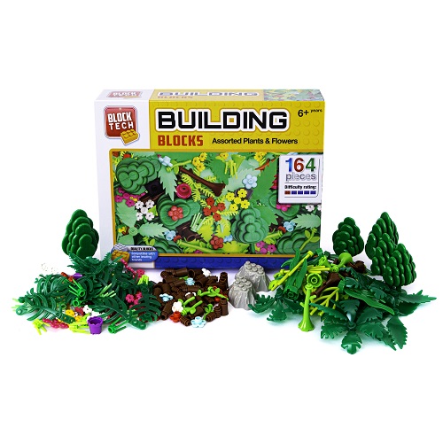 Block Tech Building Block Sets  PLANTS AND FLOWERS