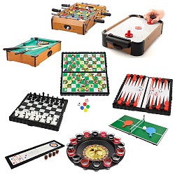 Pocket Magnetic Travel and Table Top Desk Games Stocking Fillers Xmas Present