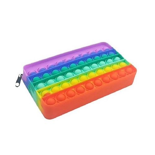 Silicone Pop It Pencil Case