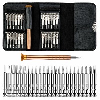 Add a review for: 25 Multi Small Precision Hex Torx Star Mini Screwdriver Set Bits Repair Tool Kit