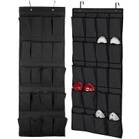 Add a review for: 20 Pockets Hanging Over Door Shoe Organiser Storage Rack Bag Box Wardrobe Hook 