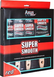 Axus Décor Super Smooth Brush Set - Red (4 Pieces)