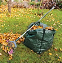 2 X 150L Garden Waste Bags - Heavy Duty Large Refuse Storage Sacks with Handles