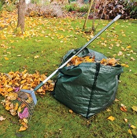 2 X 150L Garden Waste Bags - Heavy Duty Large Refuse Storage Sacks with Handles