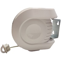 12M Retractable Automatic Clothes Washing Line Reel Indoor Outdoor Wall Mounted