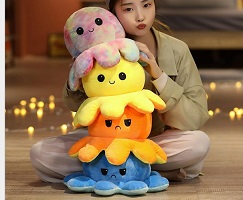 30cm extra large reversible Octopus Plush