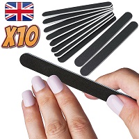 10 Pack of Salon Quality Nail Files